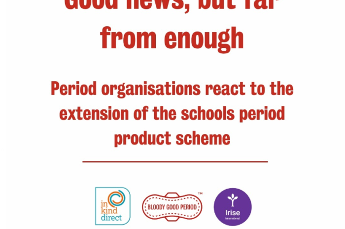 “Good news, but far from enough to address the reality of period inequity”